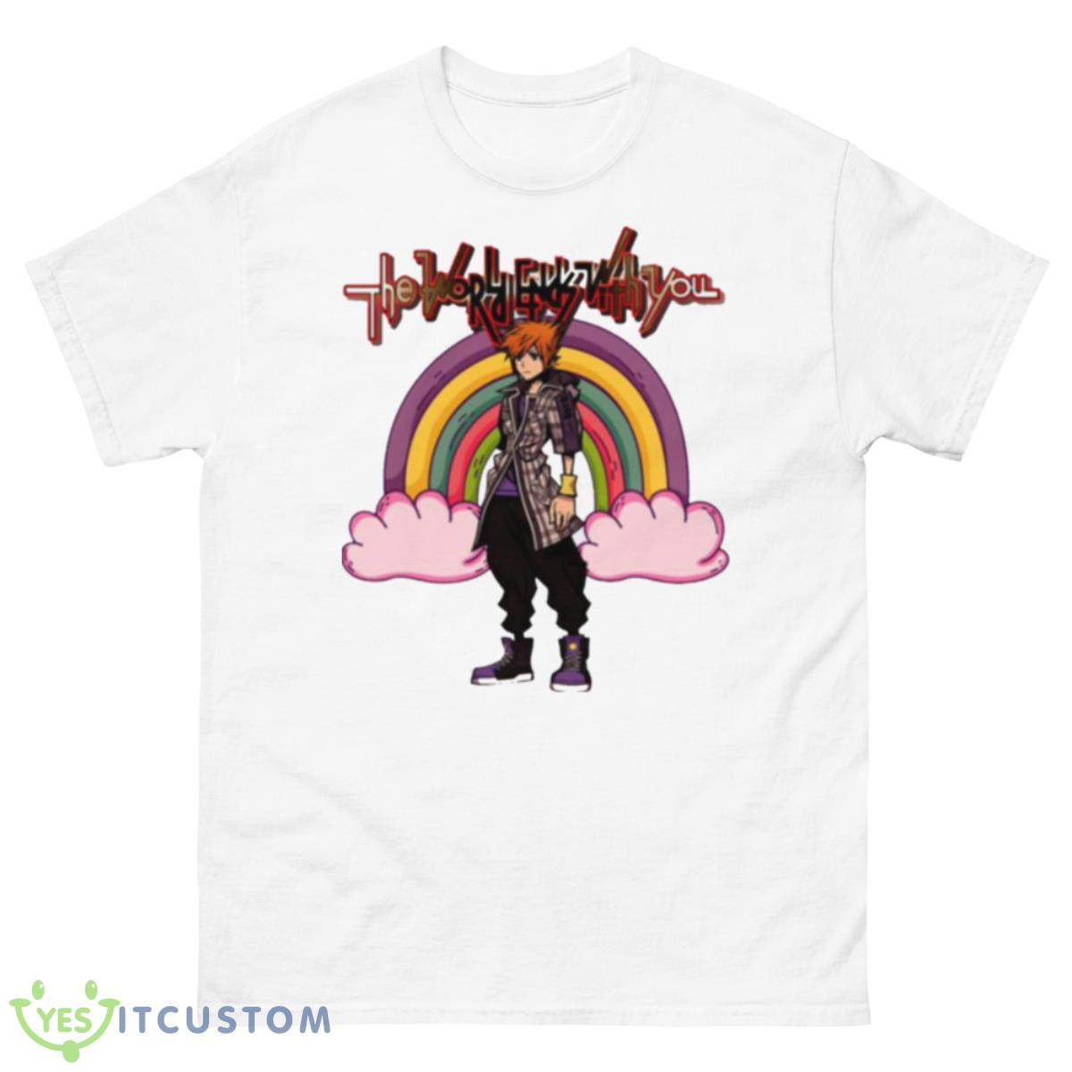 Rainbow Design Manga Neo The World Ends With You Neku Shirt 10 Rainbow Design Manga Neo The World Ends With You Neku Shirt - 500 Men’s Classic Tee Gildan