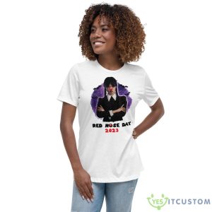 Red Nose Day 2023 Funny Scary Shirt - Women's Relaxed Short Sleeve Jersey Tee