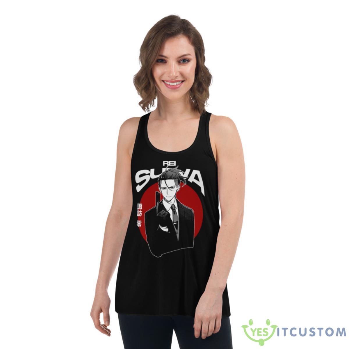 Rei Suwa Buddy Daddies Shirt 5 Rei Suwa Buddy Daddies Shirt - Women's Flowy Racerback Tank
