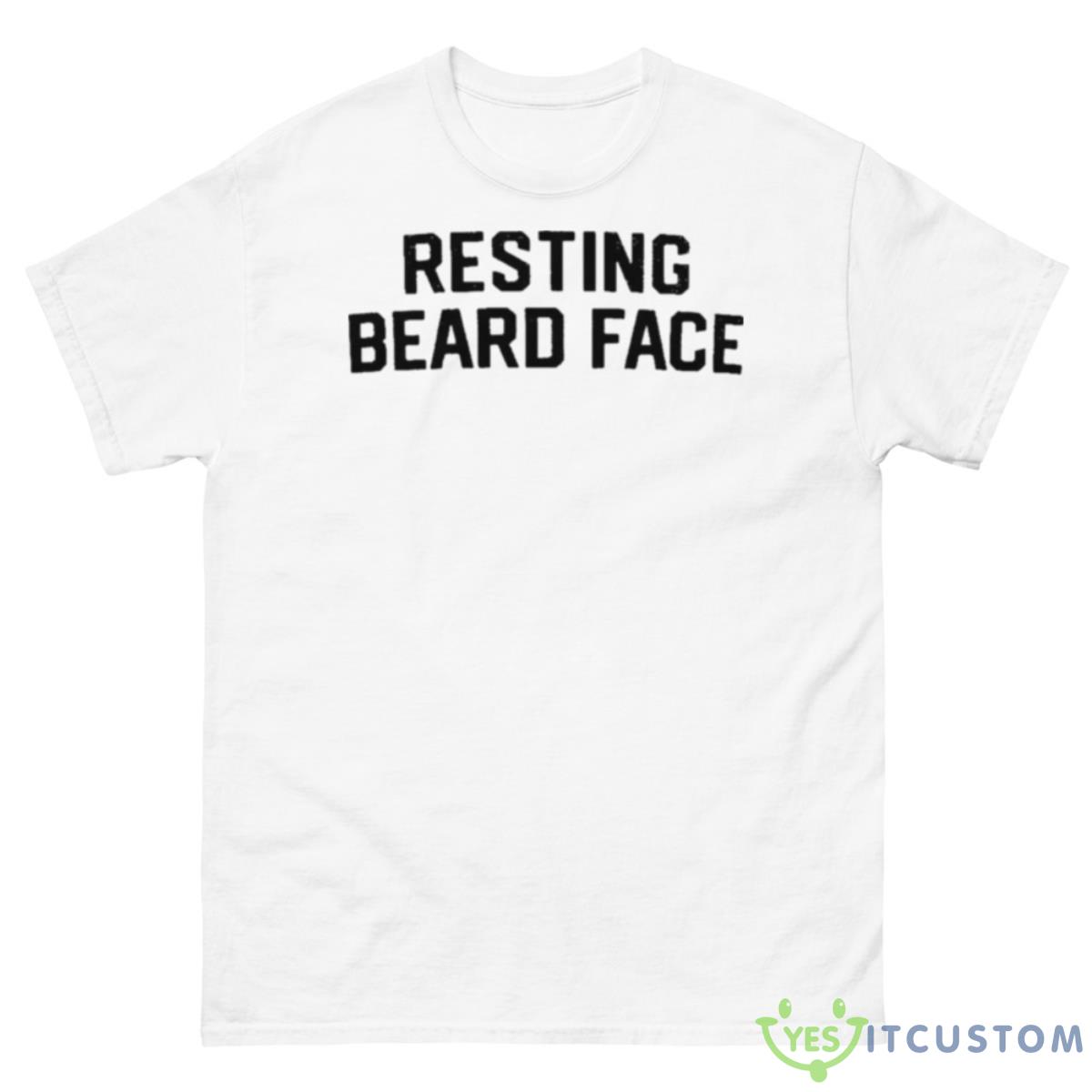 Resting Beard Face Shirt 10 Resting Beard Face Shirt - 500 Men’s Classic Tee Gildan