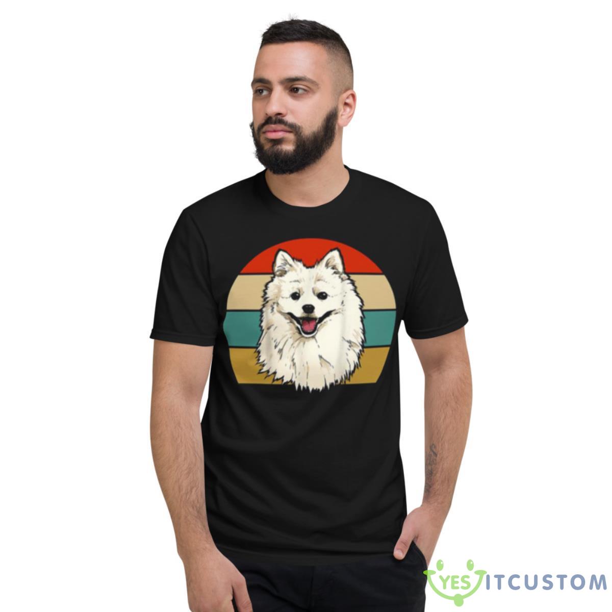 Retro American Eskimo Dog Shirt 13 Retro American Eskimo Dog Shirt - Short Sleeve T-Shirt