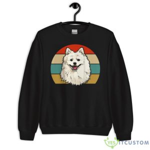 Retro American Eskimo Dog Shirt 8 Retro American Eskimo Dog Shirt - Unisex Crewneck Sweatshirt