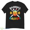 Retro Easter Bunny Baseball Love Easter Eggs Sport Lover Shirt - G500 Men’s Classic T-Shirt