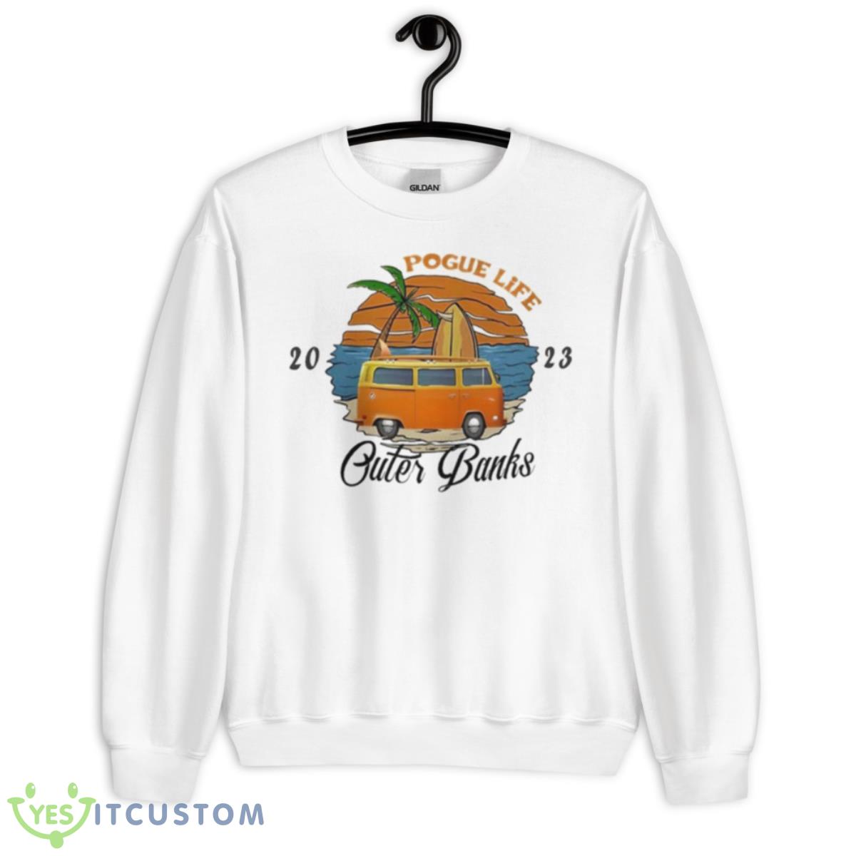 Retro Outer Banks Pogue Life 2023 Paradise On Earth Shirt 11 Retro Outer Banks Pogue Life 2023 Paradise On Earth Shirt - Unisex Heavy Blend Crewneck Sweatshirt