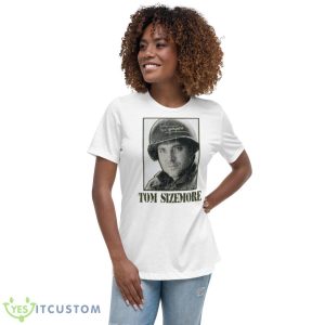 Retro Portrait Tom Sizemore Actor Shirt 9 Retro Portrait Tom Sizemore Actor Shirt - Women's Relaxed Short Sleeve Jersey Tee