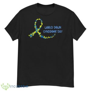 Ribbon World Down Syndrome Day Shirt - G500 Men’s Classic T-Shirt