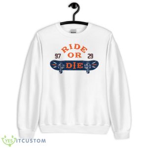 Ride Or Die Edmonton Oilers Shirt - Unisex Heavy Blend Crewneck Sweatshirt