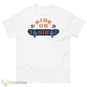 Ride Or Die Edmonton Oilers Shirt - 500 Men’s Classic Tee Gildan