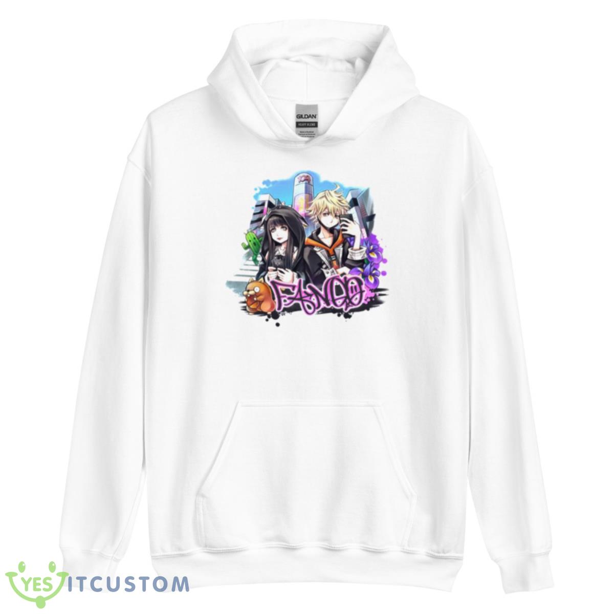 Rindo And Shoka Neo The World Ends With You Shirt 3 Rindo And Shoka Neo The World Ends With You Shirt - Unisex Heavy Blend Hooded Sweatshirt