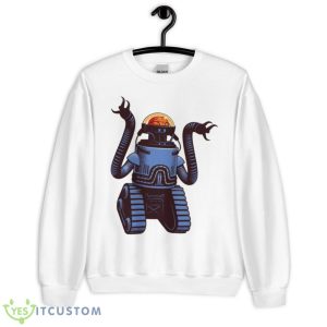 Robobrain From Fallout Game Shirt - Unisex Heavy Blend Crewneck Sweatshirt