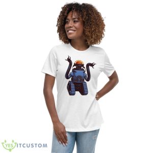 Robobrain From Fallout Game Shirt - Women's Relaxed Short Sleeve Jersey Tee