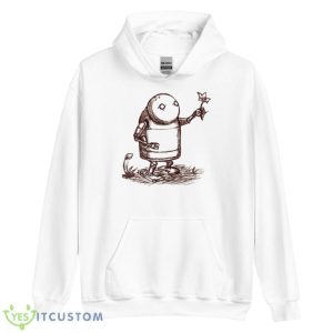 Robot Got You A Flower Nier Automata Shirt - Unisex Heavy Blend Hooded Sweatshirt