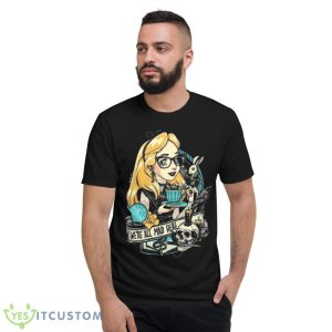 Rocker Alice We’re All Mad Here Shirt - Short Sleeve T-Shirt
