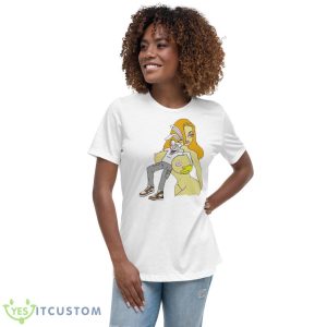 Roger Rabbit Hug Jessica Rabbit Boobs Shirt - Women's Relaxed Short Sleeve Jersey Tee