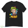 Roronoa Zoro Pirate Hunter Custom Anime One Piece Chibi T-Shirt Product Photo 1