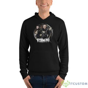 Round Design Game Escape From Tarkov Shirt - Unisex Fleece Pullover Hoodie