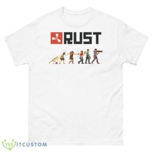 Rust Evolution Battle Royale Game Shirt - 500 Men’s Classic Tee Gildan
