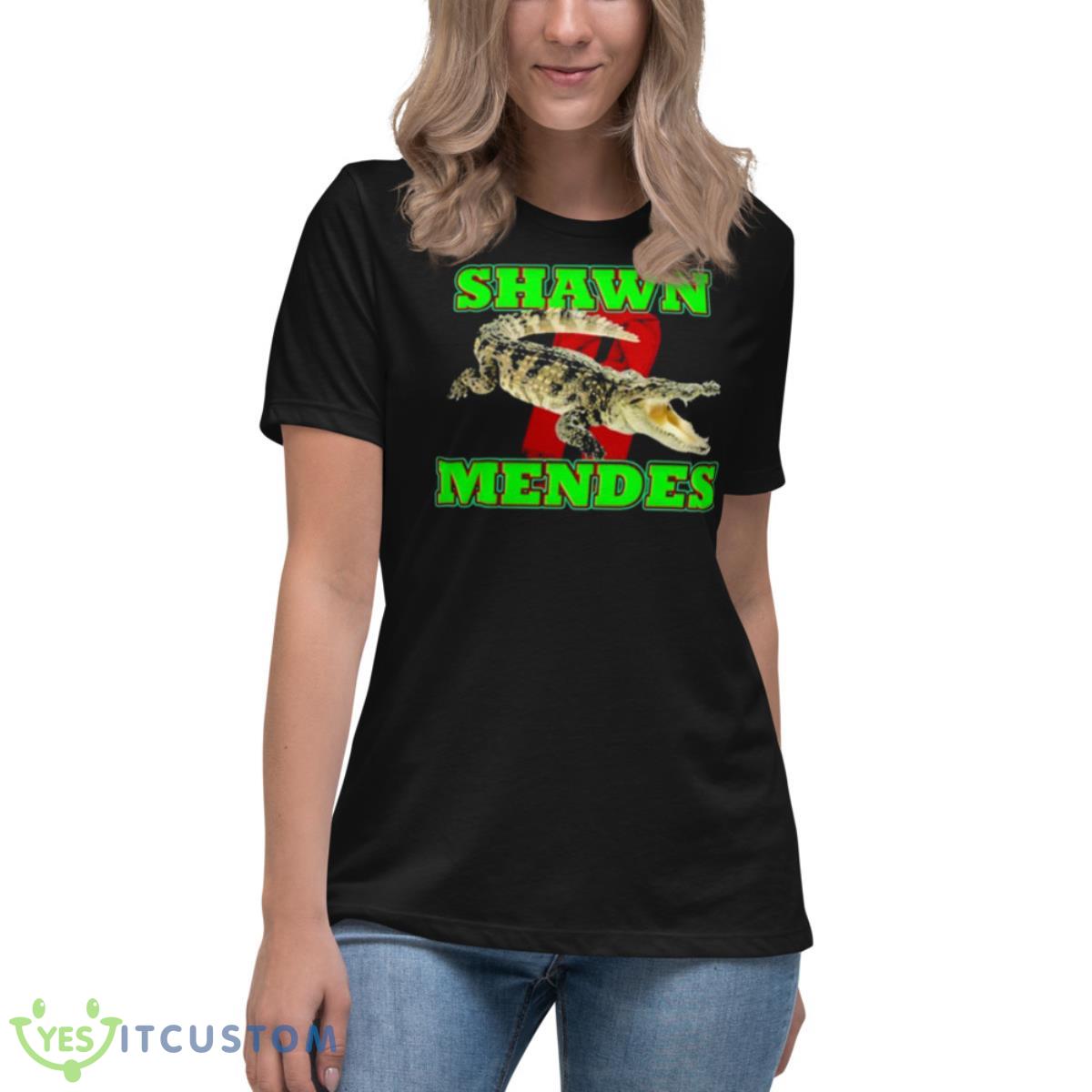 Sadstreet Shawn Mendes Shirt 6 Sadstreet Shawn Mendes Shirt - Women's Relaxed Short Sleeve Jersey Tee