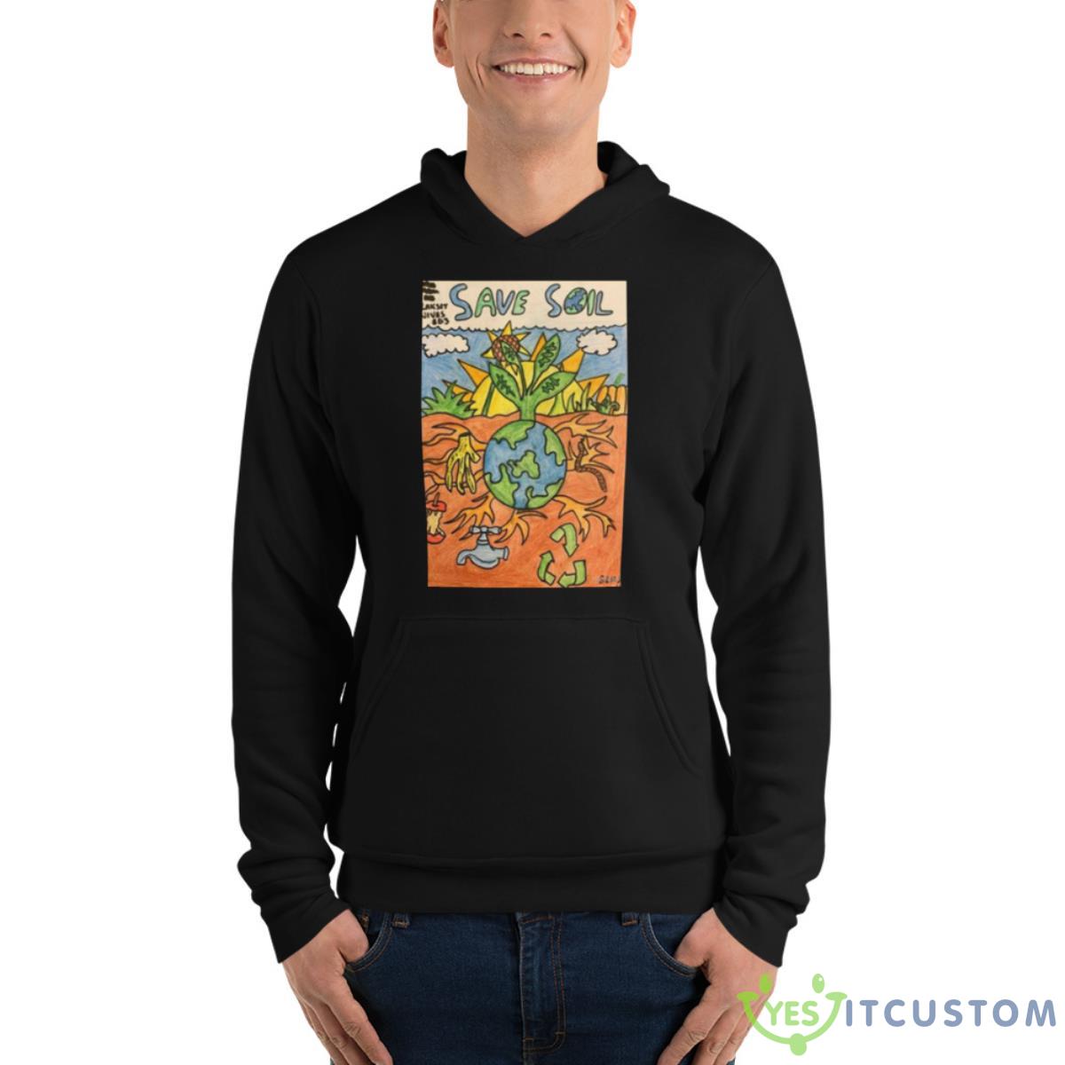 Save Soil Orange Shirt 4 Save Soil Orange Shirt - Unisex Fleece Pullover Hoodie