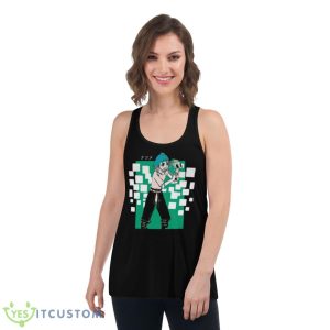 Scan Beam Deca Dence Shirt - Women's Flowy Racerback Tank