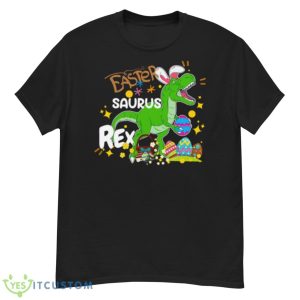 Scary Easter Saurus Rex Happy Easter Cute Easter Bunny Shirt - G500 Men’s Classic T-Shirt
