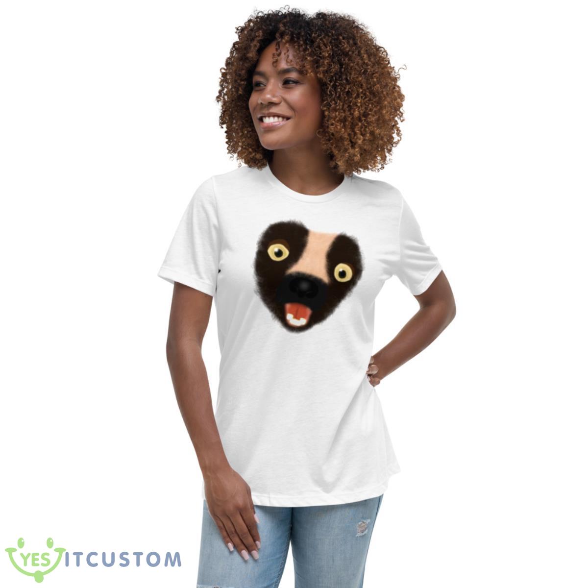 Scary Face Zoboomafoo Shirt 5 Scary Face Zoboomafoo Shirt - Women's Relaxed Short Sleeve Jersey Tee
