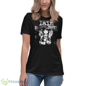 Serial Experiments Lain Guilty Crown Shirt 11 Serial Experiments Lain Guilty Crown Shirt - Women's Relaxed Short Sleeve Jersey Tee