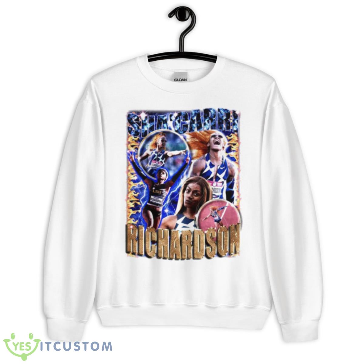 Sha’Carri Richardson Shirt 2 Sha’Carri Richardson Shirt - Unisex Heavy Blend Crewneck Sweatshirt