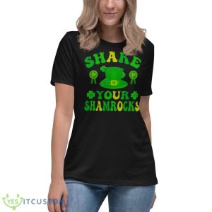 Shake Your Shamrocks St. Patrick’s Day Shirt - Women's Relaxed Short Sleeve Jersey Tee