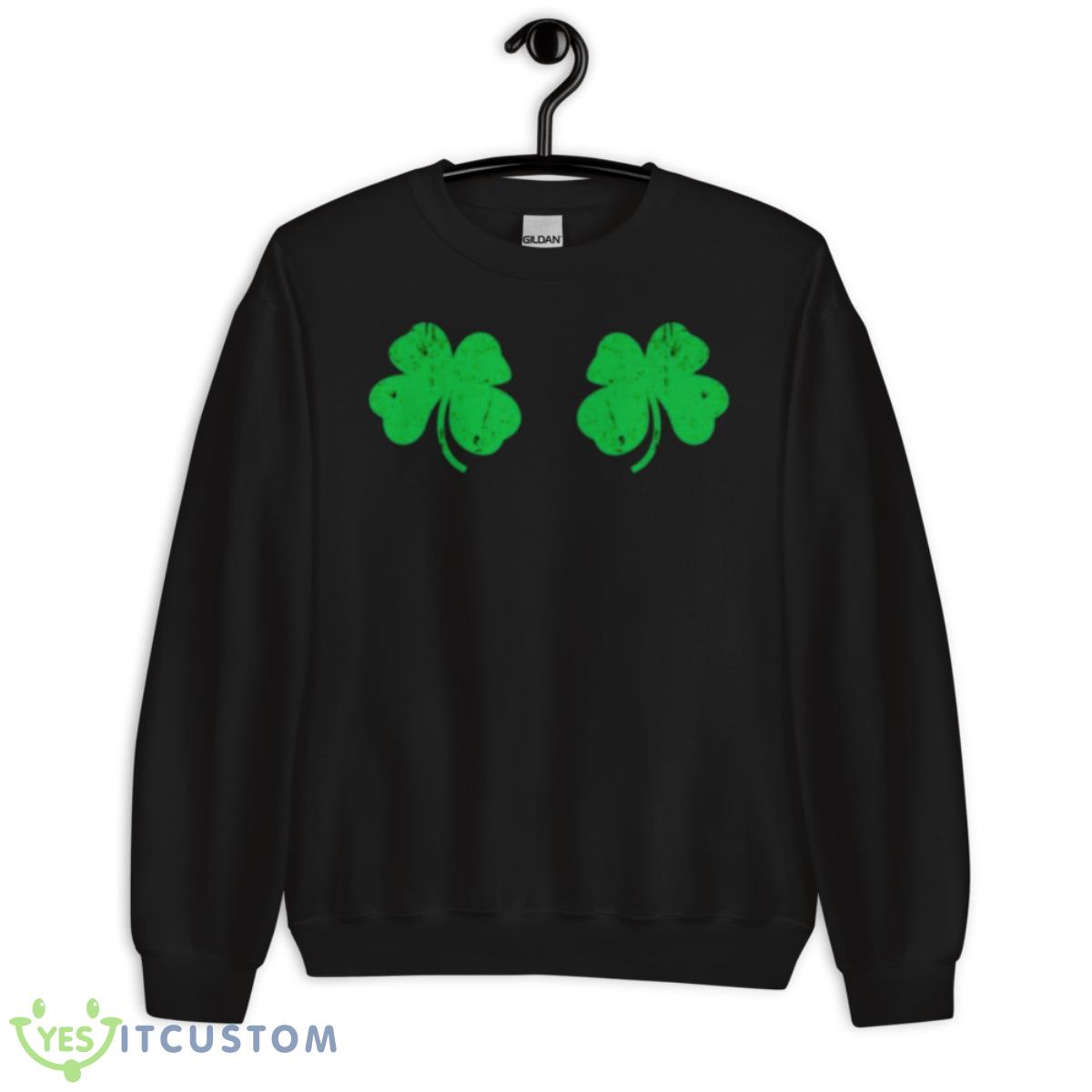 Shamrock Boobs St. Patrick’s Day Shirt 3 Shamrock Boobs St. Patrick’s Day Shirt - Unisex Crewneck Sweatshirt