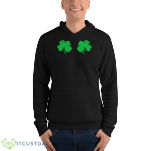 Shamrock Boobs St. Patrick’s Day Shirt 9 Shamrock Boobs St. Patrick’s Day Shirt - Unisex Fleece Pullover Hoodie