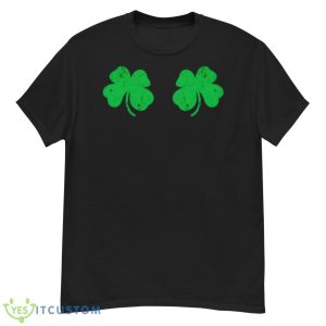 Shamrock Boobs St. Patrick’s Day Shirt - G500 Men’s Classic T-Shirt