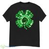 Shamrock Tie Dye Irish Hippie Clover Patrick's Day Go Lucky Shirt - G500 Men’s Classic T-Shirt