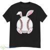 Simple Design Easter Baseball Cute Bunny Happy Easter Ball Shirt - G500 Men’s Classic T-Shirt