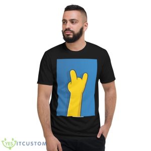 Simpson Rock Hand The Futurama Shirt - Short Sleeve T-Shirt
