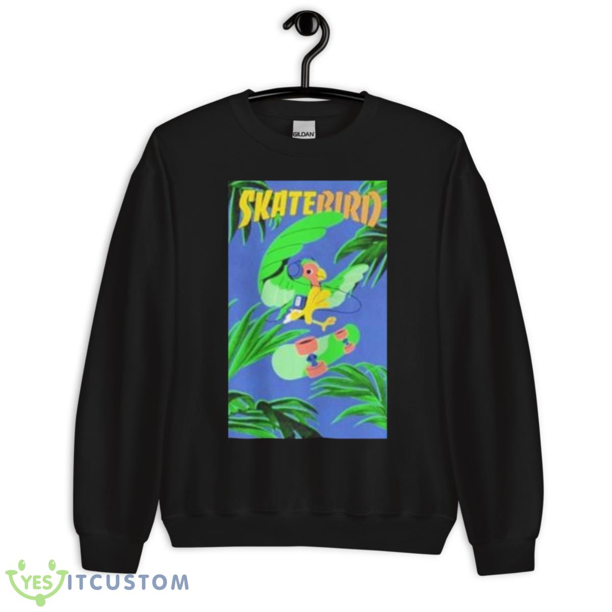Skate Bird Shirt 3 Skate Bird Shirt - Unisex Crewneck Sweatshirt
