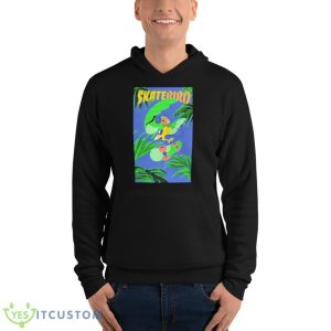 Skate Bird Shirt 9 Skate Bird Shirt - Unisex Fleece Pullover Hoodie