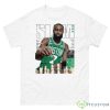 Slim Jaylen Brown Power Moves Shirt - 500 Men’s Classic Tee Gildan