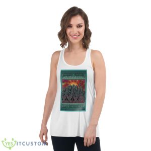 Smashing Pumpkins The World Is A Vampire March 4 2023 Poster Shirt - Women's Flowy Racerback Tank