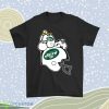 Snoopy And Woodstock Resting On New York Jets Helmet Men Women Shirt Product Photo 1