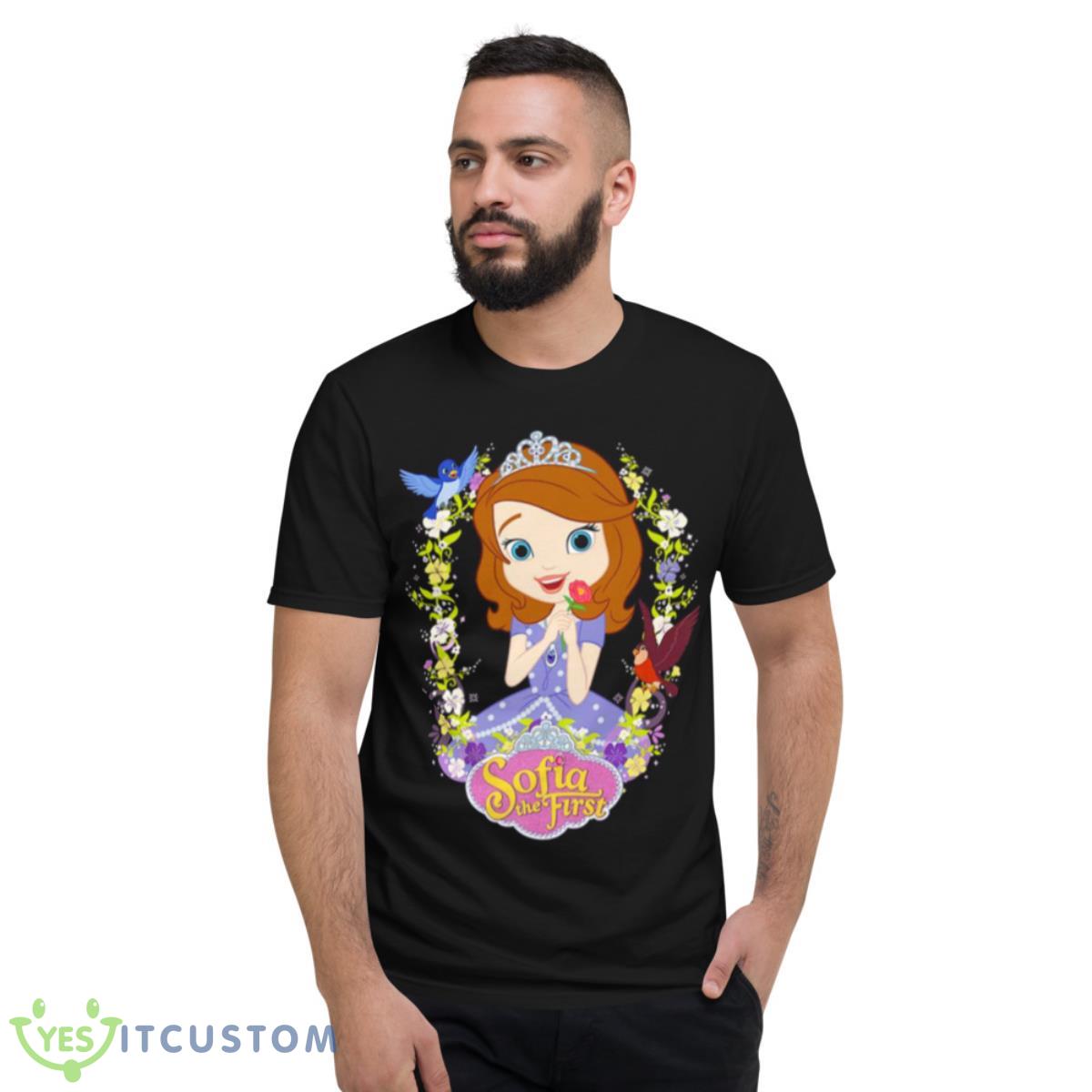 Sofia The First Flower Border Shirt 2 Sofia The First Flower Border Shirt - Short Sleeve T-Shirt