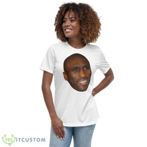 Sol Campbell Face Meme Tottenham Hotspur Shirt 9 Sol Campbell Face Meme Tottenham Hotspur Shirt - Women's Relaxed Short Sleeve Jersey Tee
