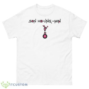 Son South Korean Logo Tottenham Hotspur Shirt - 500 Men’s Classic Tee Gildan