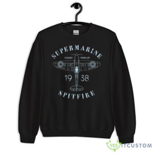 Spitfire Blueprint Us Military Shirt 8 Spitfire Blueprint Us Military Shirt - Unisex Crewneck Sweatshirt