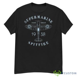 Spitfire Blueprint Us Military Shirt - G500 Men’s Classic T-Shirt
