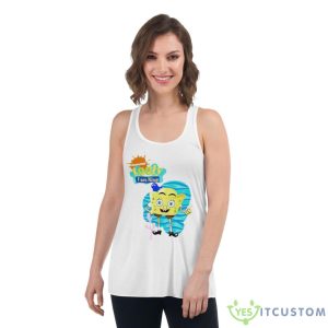 Spongebob Tooly I Am King Shirt - Women's Flowy Racerback Tank