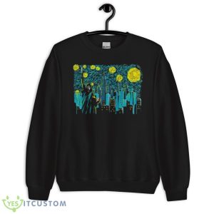 Starry Scream Ghostface Shirt - Unisex Crewneck Sweatshirt