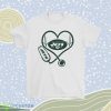 Stethoscope Heartbeat Nurse Symbol New York Jets Men Women Shirt Product Photo 1