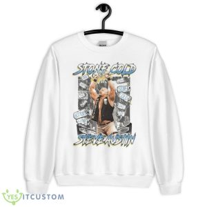 Steve Austin Stone Cold And That’s The Bottom Line Shirt - Unisex Heavy Blend Crewneck Sweatshirt