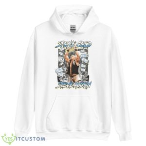 Steve Austin Stone Cold And That’s The Bottom Line Shirt - Unisex Heavy Blend Hooded Sweatshirt